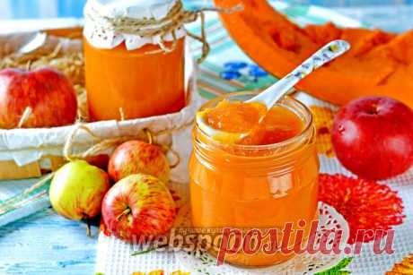 Пюре из тыквы и яблок на зиму для детей пошаговый рецепт с фото на Webspoon.ru