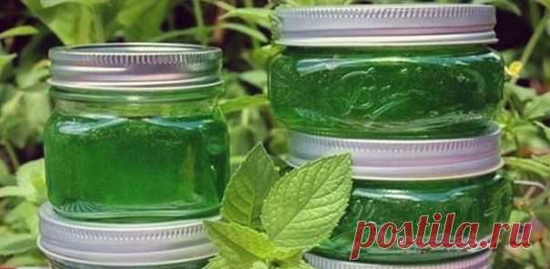Варенье из мяты для здоровья и настроения