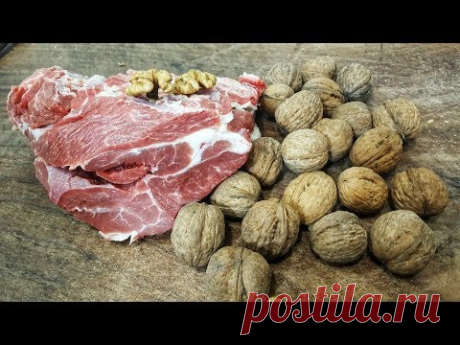 لحمة كباب بالجوز