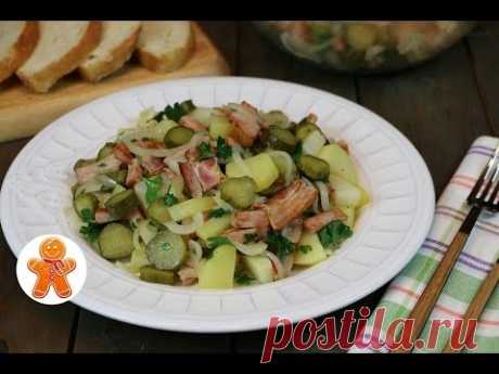 Картофельный Салат по-Немецки Очень Простой и Вкусный