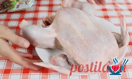 Как вкусно запечь курицу в духовке с румяной корочкой  
 Ингредиенты:
Курица - вес 2 кг.
Растительное масло 70 мл.
Соль - 1 ст. л. без горки
Приправа "Смесь перцев" - 1 ч. л.
Сушеный чеснок - 1 ч. л.
Куркума - 1 ч. л.
Паприка - 2 ч. л.
Температура - 180 градусов
Время - 90 минут