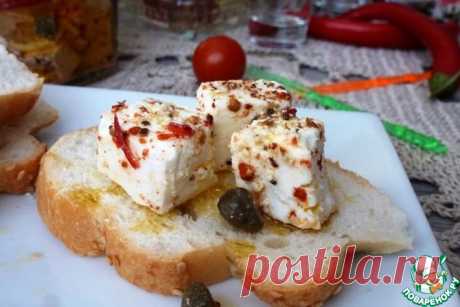 Маринованная острая брынза Кулинарный рецепт