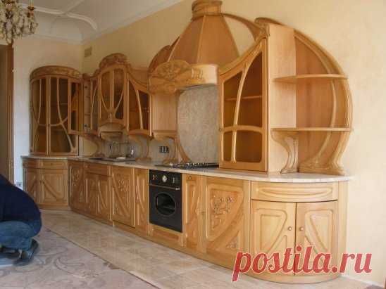 Кухня ручной работы. У мастера золотые руки!