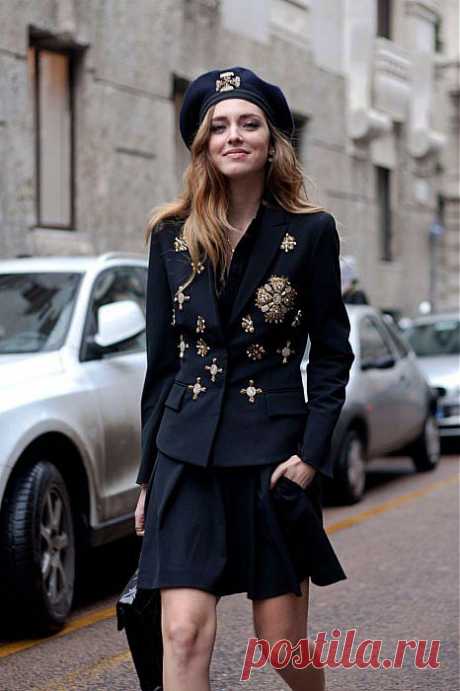 Photos: Street Style: Milan Fashion Week Fall/Winter 2014 | Vanity Fair