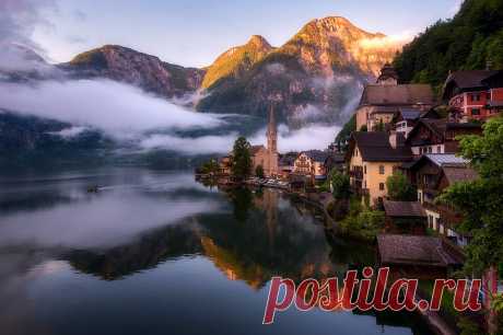 A Morning in Hallstatt by Daniel Gastager / 500px