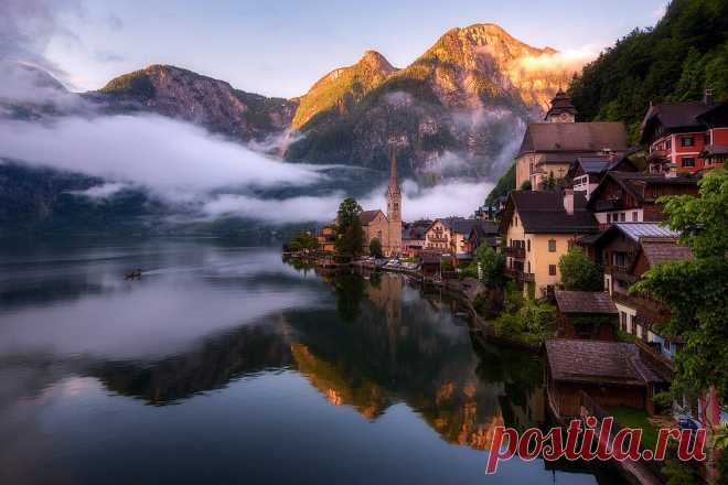 A Morning in Hallstatt by Daniel Gastager / 500px