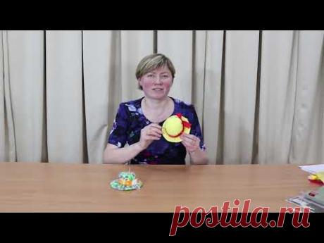 Мастер-класс изготовление шляпы-игольницы.