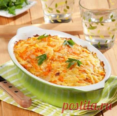 Рыбная запеканка с картофелем и морковью: пошаговый рецепт с фото