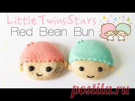 LittleTwinStar Red Bean Bun 雙子星紅豆包 | Two Bites Kitchen
