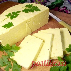 Ленивая домашняя брынза