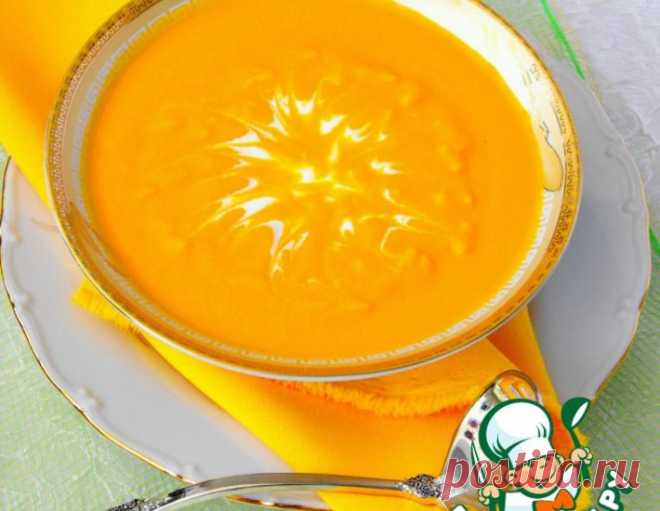 Морковный суп-пюре с имбирeм – кулинарный рецепт
