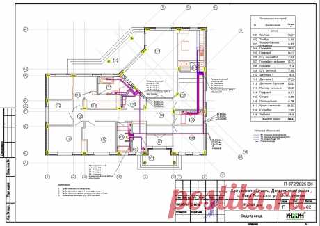 Проект отопления частного дома, пример 2529