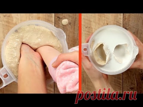 Вставляем руки в ведро на 4 минуты. Результат - просто бомба!