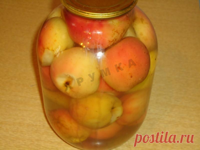 Секреты стройности. Компот на зиму из яблок