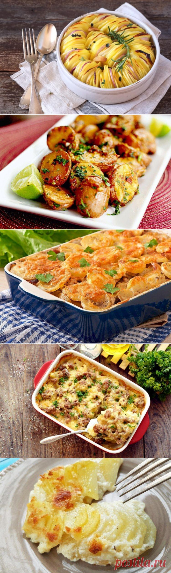 Картофель, запеченный в духовке - 20 простых и вкусных рецептов
Картофель запеченный в духовке https://dzen.ru/media/id/5b360176097aec00a8fe8951/samyi-vkusnyi-kartofel-zapechennyi-v-duhovke--5b36030a897f2c00a97db411
Блюда из картофеля, в духовке https://www.russianfood.com/recipes/bytype/?fid=924,1020