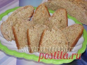 Бездрожжевой пшеничный хлеб с цельнозерновой мукой