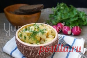 Картофель в домашнем йогурте в мультиварке - пошаговый рецепт с фото