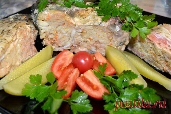 Фаршированная рыба по - Еврейски 