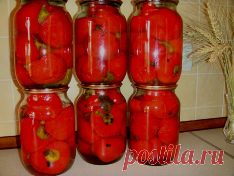 Заготовка сладкого перца, спаржевой фасоли. Вкусное ассорти из огурцов и помидоров