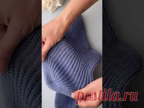 Носки крючком. Мужская версия #knitting #crochet