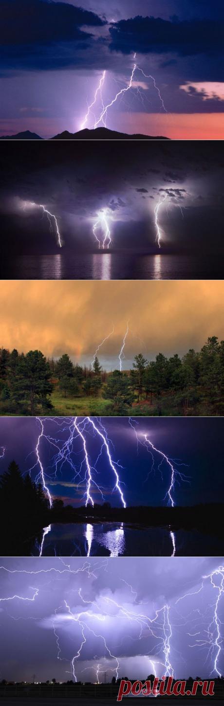 Фотографии грозы и молний