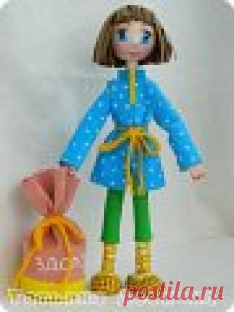 Домовёнок Тимоша (авторская кукла из фоамирана) Знакомьтесь- Тимоша, юный и очень добрый Домовёнок, с целым мешком Здоровья и добрых пожеланий. Тимоша небольшой росточком (всего 27 см), но с большой душой:)