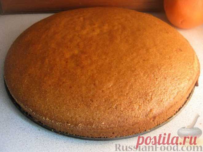 Рецепт: Манник "Апельсиновый" (постный) на RussianFood.com