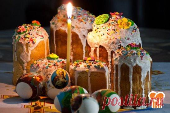 Новый пасхальный кулич