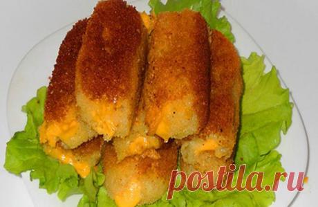 Картофельно-сырные палочки — Сад Заготовка