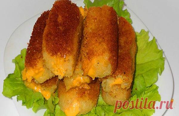 Картофельно-сырные палочки — Сад Заготовка