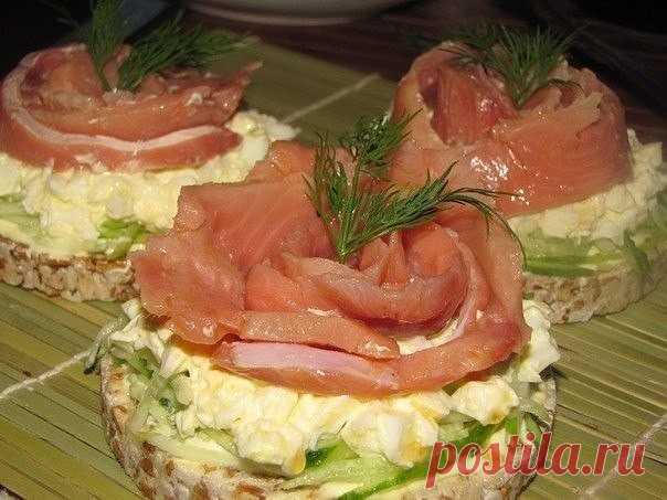 Бутербродики с рыбкой
