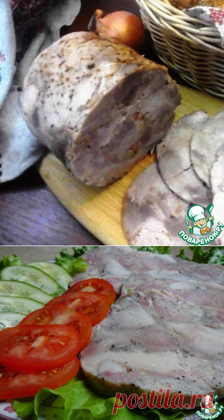 Колбаса куриная цельномышечная – кулинарный рецепт