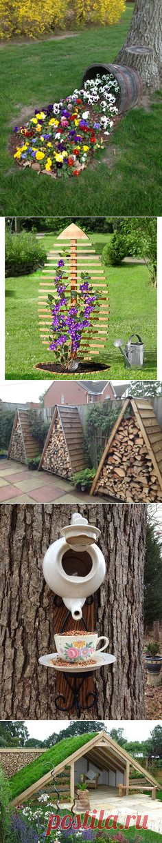 (1059) This is an adorable idea for the climbing plants! | School Garden