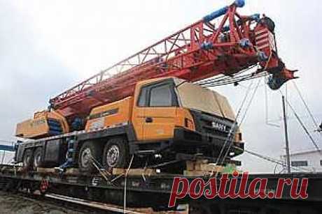 50-тонный автокран PALFINGER SANY впервые появился на белорусской стройке