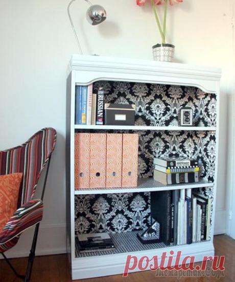 45 способов обновить шкаф с помощью обоев Если в вашей квартире присутствуют шкаф или стеллаж, который вызывает тоску при едином взгляде на него, то пора задуматься об обновлении. С деревянной мебелью все гораздо проще, ее можно покрасить или...
