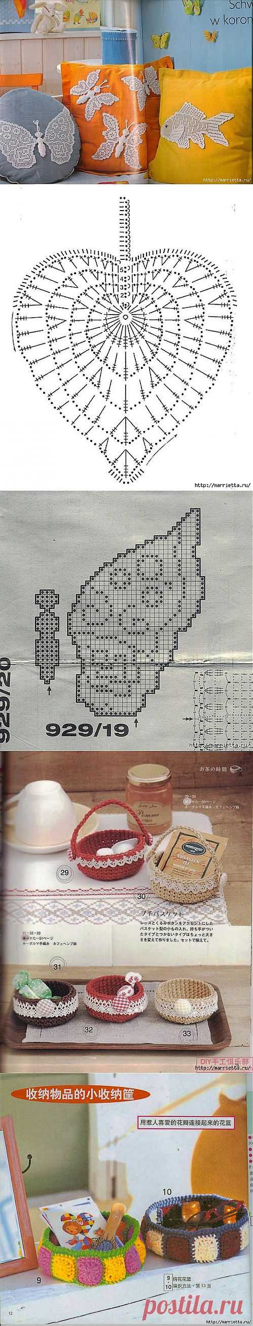 Вязание крючком. Приятные мелочи для уюта в доме.