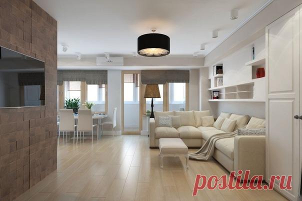 Дизайн интерьера квартиры-студии в Москве