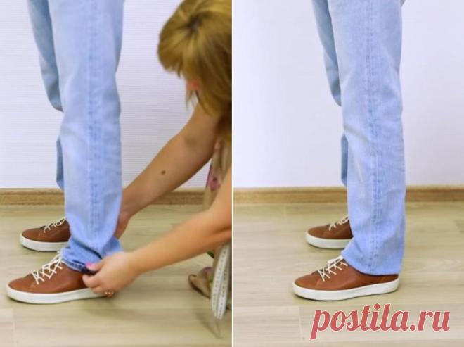 Как правильно подшивать джинсы | Делимся советами