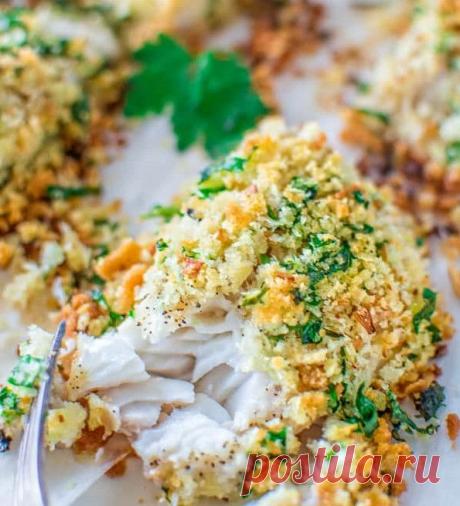👌 Вкусное запечённое рыбное филе в чесночной панировке, рецепты с фото Сочное, нежное рыбное филе, покрытое хрустящей чесночной панировкой… ммм, что может быть лучше?! Подайте к такой рыбке ваш любимый соус и наслаждению не будет предела!
Время при...