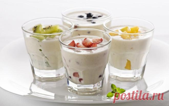 КЕФИРНЫЕ КОКТЕЙЛИ