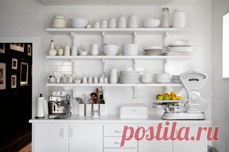 How to Achieve (and Love) Open Shelving in Your Kitchen - Freshome.com