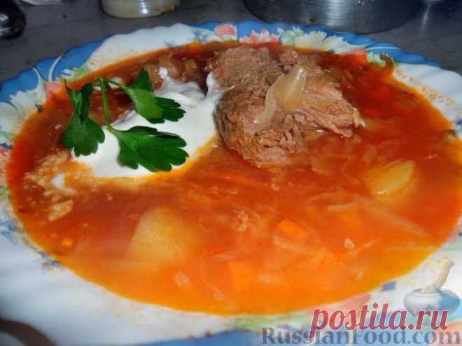 Рецепт: Щи русские на RussianFood.com