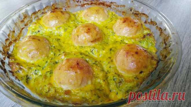 Вкусная новинка из фарша и кабачков! Пальчики оближешь!