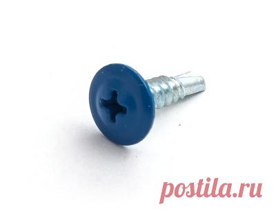 Саморез п/ш сверло окрашенный | Купить саморезы с прессшайбой/цилиндрической головкой оптом, цена