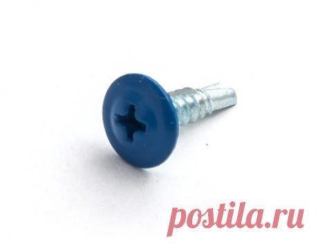 Саморез п/ш сверло окрашенный | Купить саморезы с прессшайбой/цилиндрической головкой оптом, цена