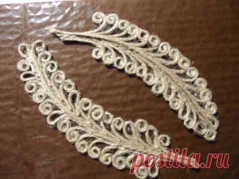 Филигрань из шпагата