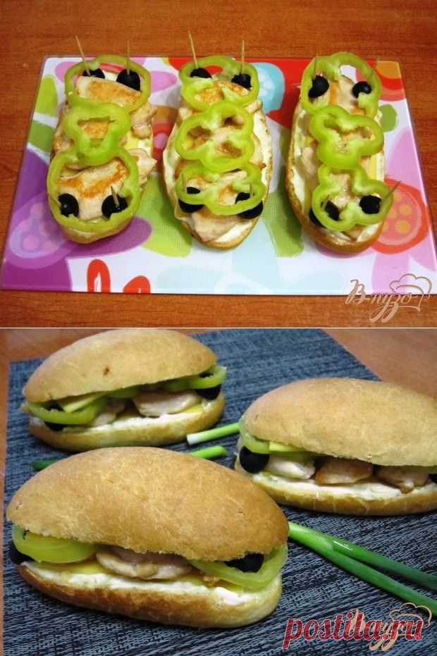 Вкуснейший сэндвич с курицей