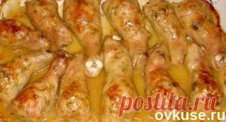 Фаршированные куриные ножки в духовке - Простые рецепты Овкусе.ру