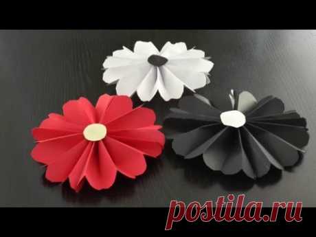 Papierblumen basteln