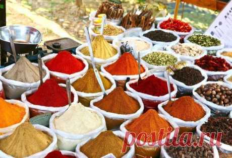 Сочетаемость специй и пряностей с продуктами